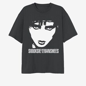 Siouxsie and the Banshees Design Black Graphic T-Shirt